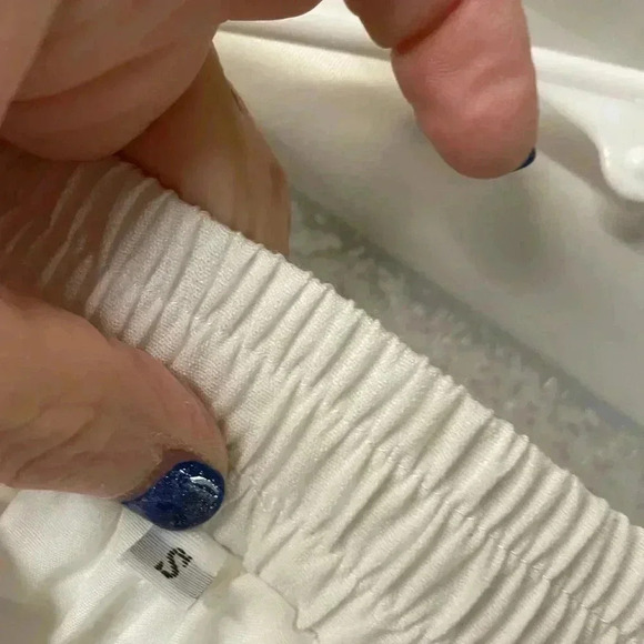 Set skirt & top with ricrac trim, lined, unbranded pockets small - Picture 5 of 6